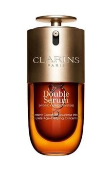 Clarins DOUBLE SERUM | Anti Aging Face Serum | Visibly Firms, Smoothes, Boosts Radiance, and Refines Pores | 24H Hydration | All Skin Types